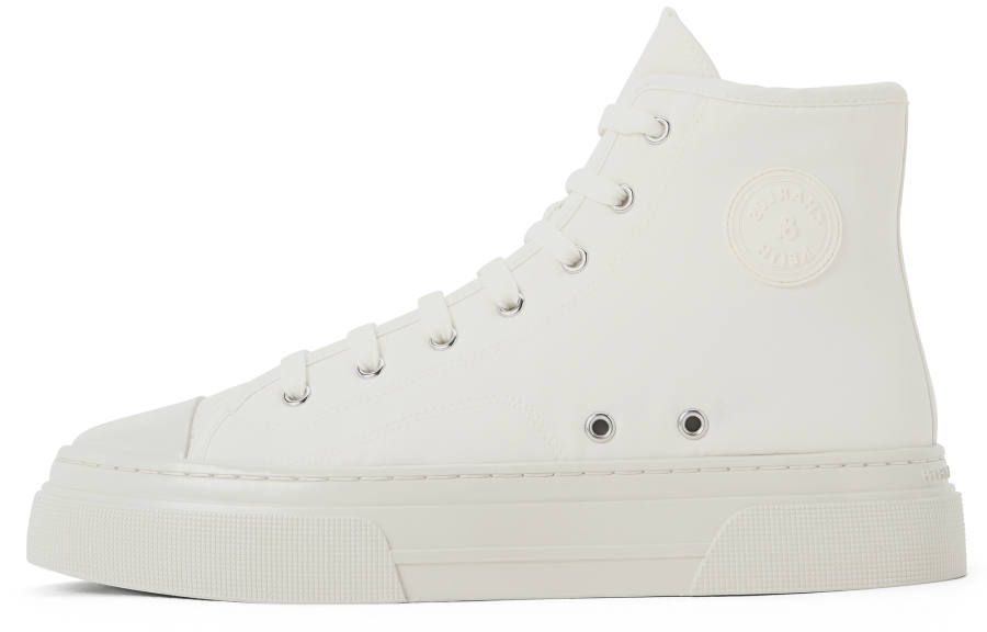 CHARLES&KEITH Small Ck Slip Resistant Slip Resistant High top Canvas Shoes 3.5cm Women's