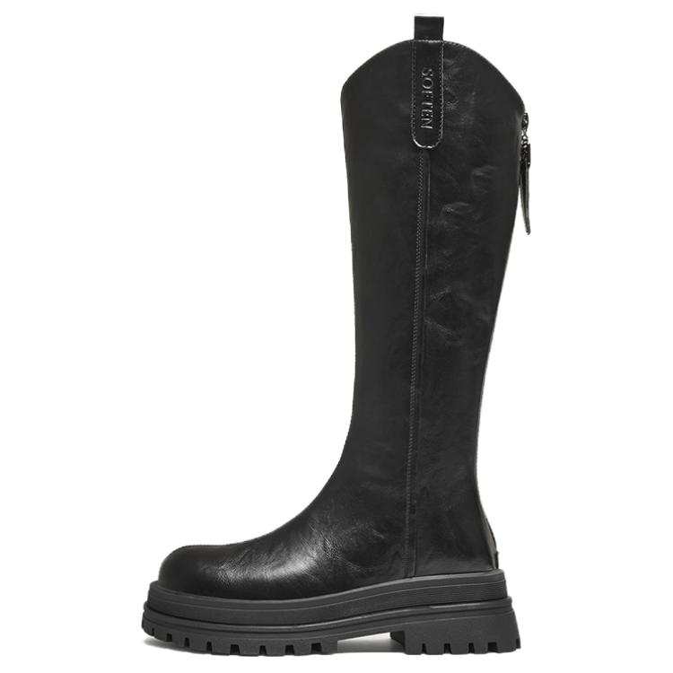 BASTO Knee High Boots Women's Black, Brown