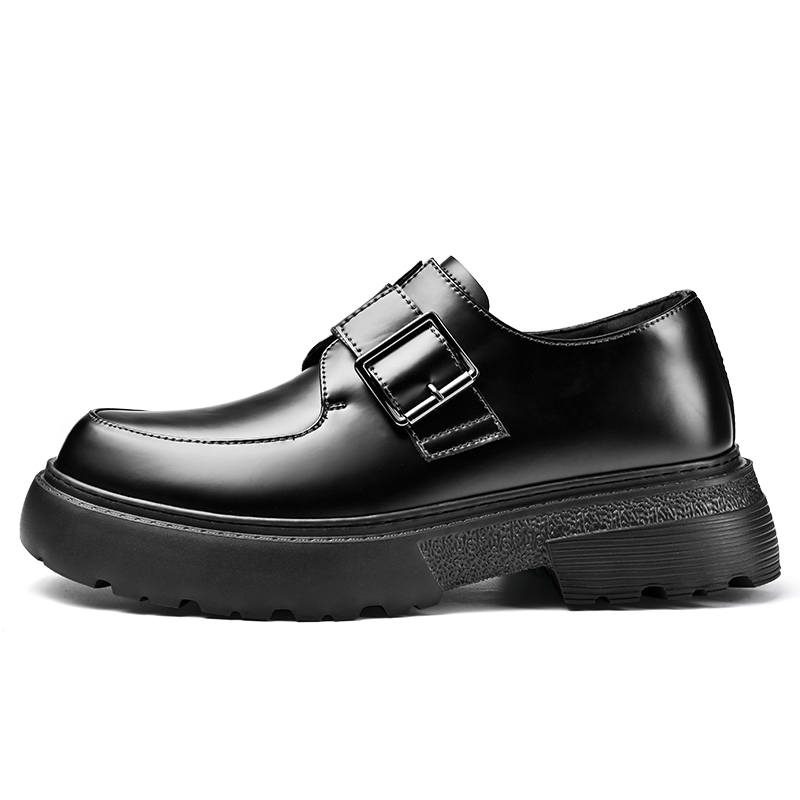 JIGONGYANG Cow Split Leather Casual Shoes Men's