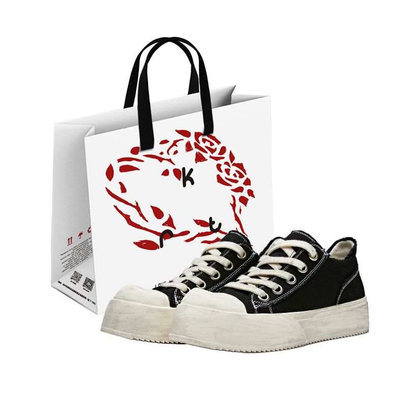 KREATE Height Increasing Low top Canvas Shoes Unisex