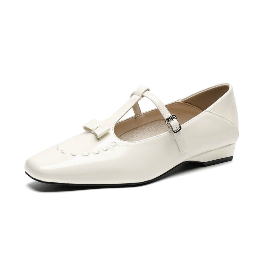 HUANAI Mary Jane Shoes Low Heel Women's