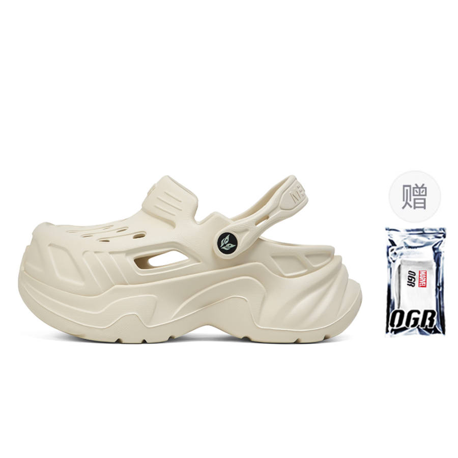 OGR OGR MARK 7 SEVEN Ⅶ EVA Clogs Unisex Ecru OG White