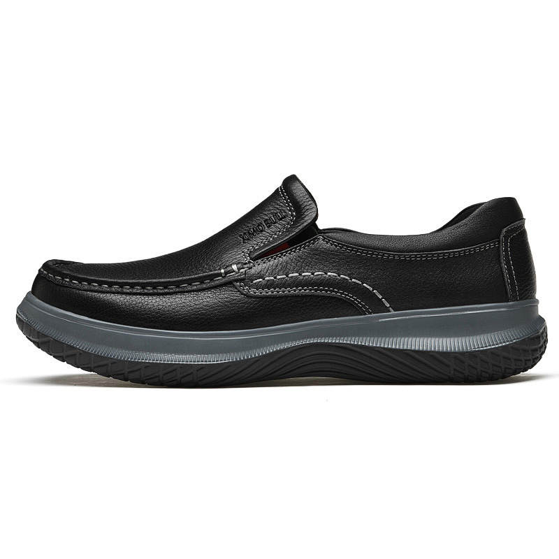 XIMO BULL Top Grain Cow Leather Casual Shoes Men's