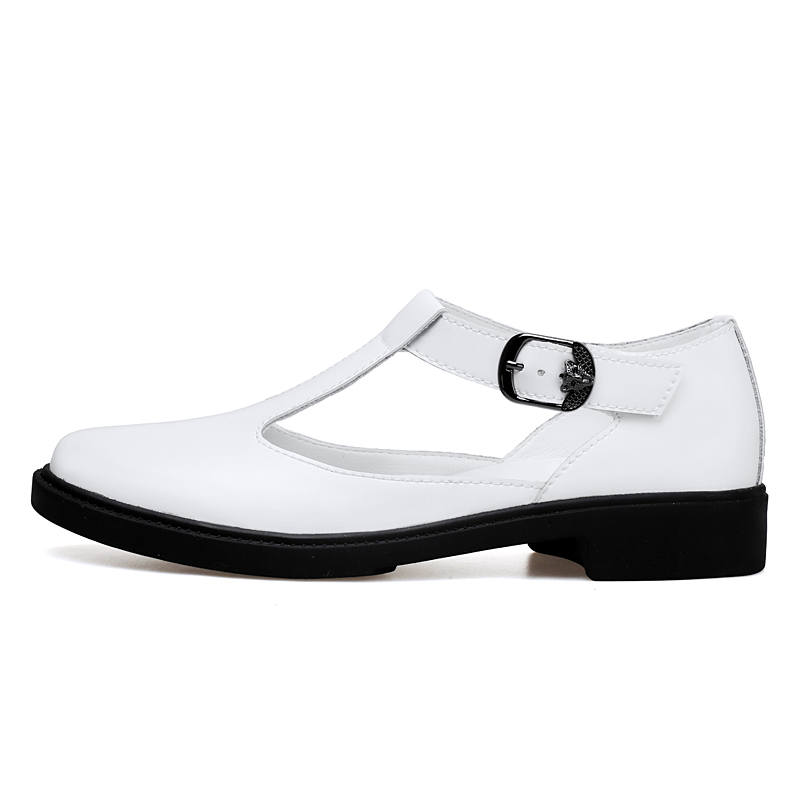 GONGNIULEITING Cow Split Leather Men's Casual Shoes Men's