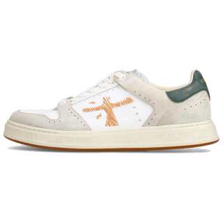 PREMIATA Quinn Sheepskin Low top Skateboard Shoes Men's White Gray