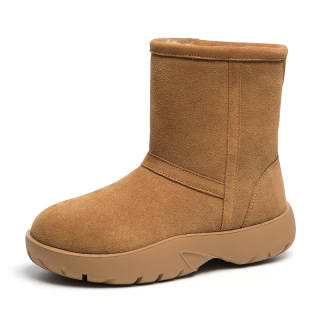 O.L Thermal Abrasion Resistant Slip Resistant 8cm Snow Boots Women's