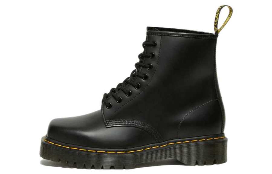 Dr.Martens 1460 Dr.Martens Bex Squared Toe Leather Lace Up Boot 'Black'