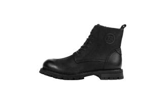 TIMOTHY&CO. Leather Short Combat Boots Men's