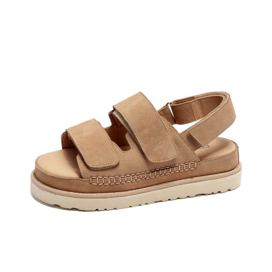 KACHILANG KACHILANG Cow Split Leather Beach Sandals Unisex