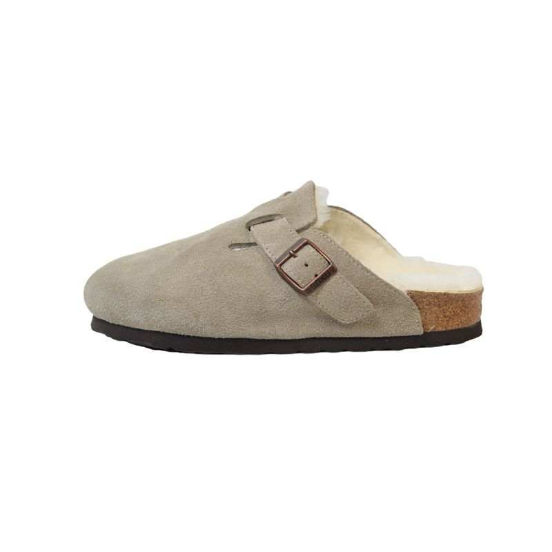 Boku Boku Closed Toe Slippers Unisex Gray
