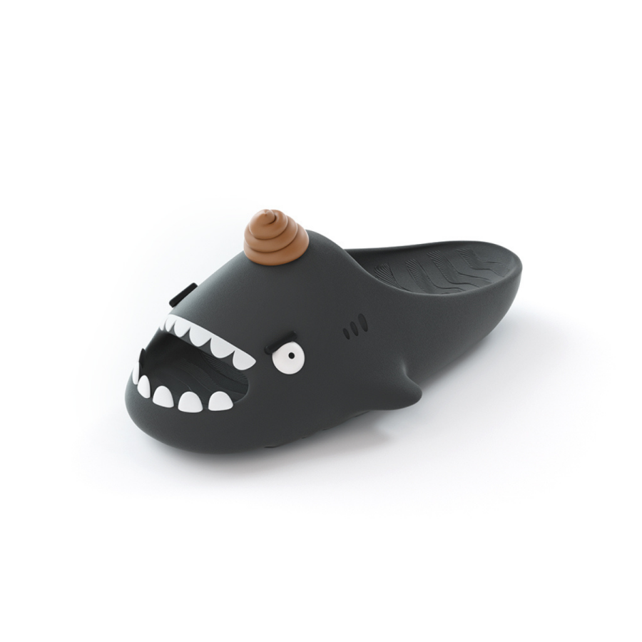 HelloSlippers HelloSlippers Shark Sharkicks Poop, Slide Slippers Unisex
