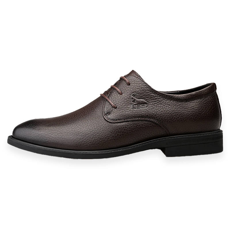 BECK Dress Shoes Men's Low Top Brown/Black