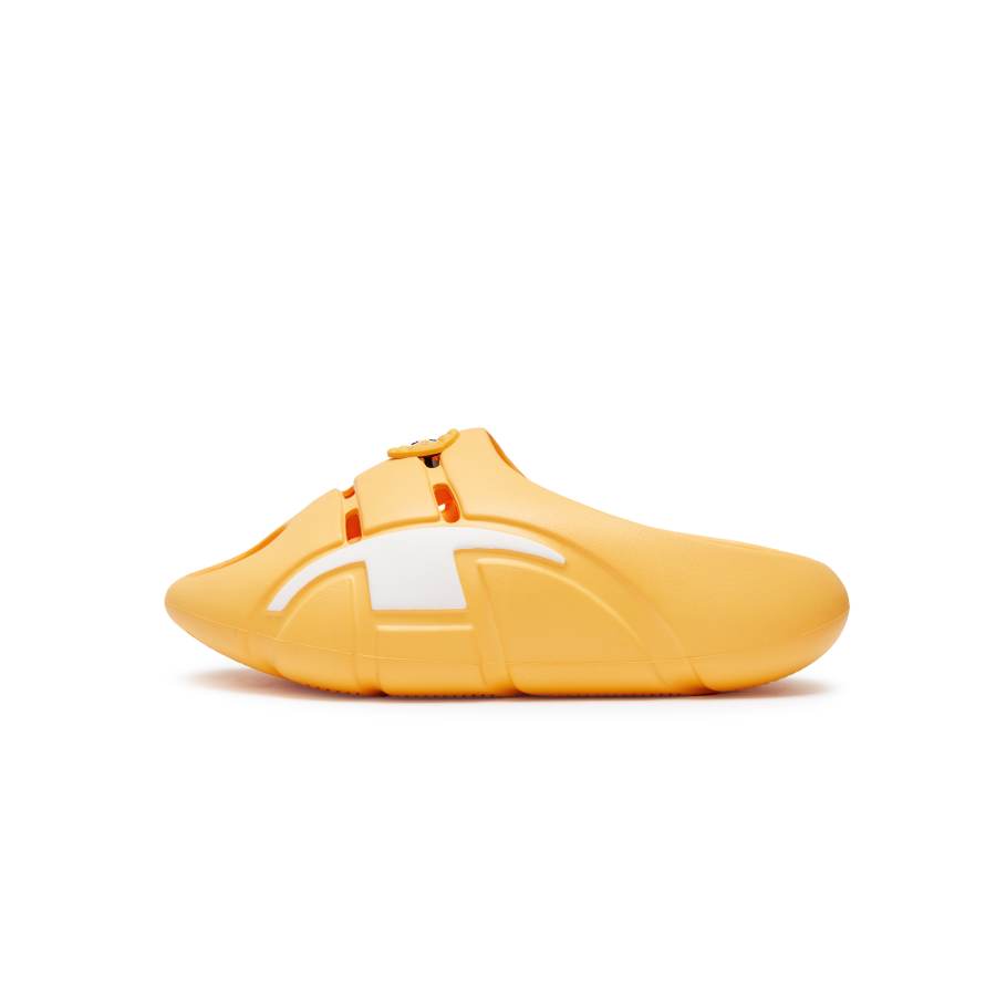 Champion Champion Graffiti Slide Slippers Unisex Ginger Yellow