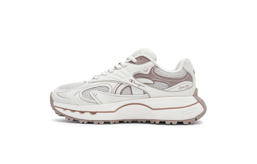 Champion Slip Resistant And Breathable Low top Running Shoes Women's Pumice Gray/Milk White
