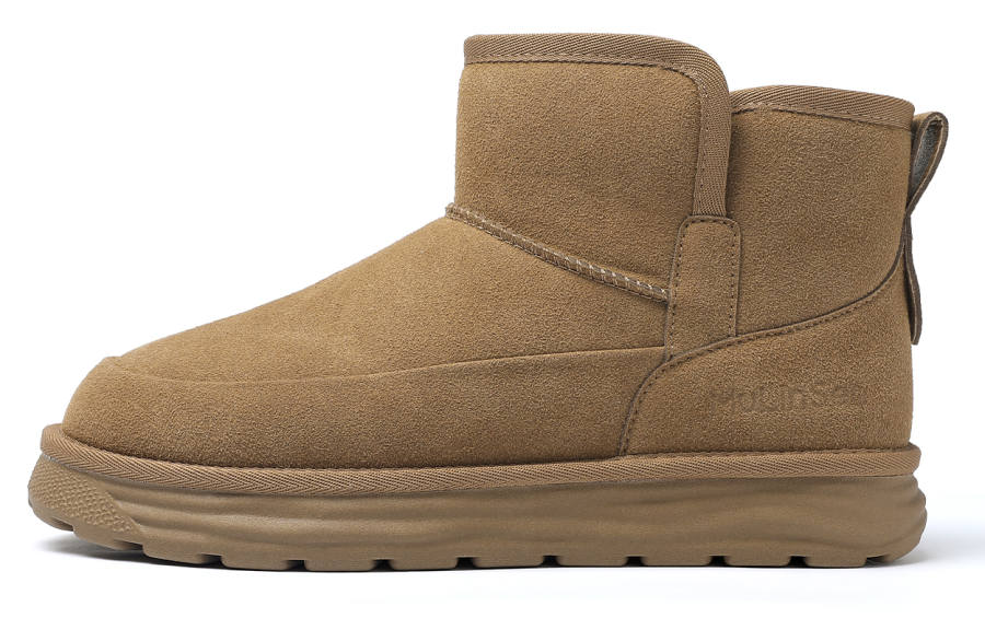 Mulinsen Thermal Abrasion Resistant Ankle Length Snow Boots Men's