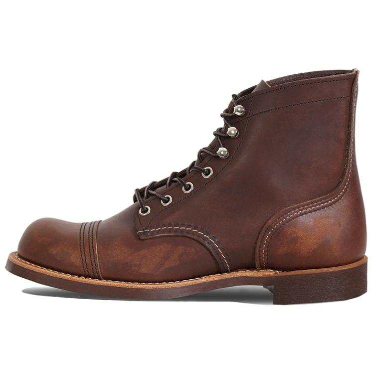Red Wing Red Wing SHOES Short Combat Boots 3cm Men's Brown