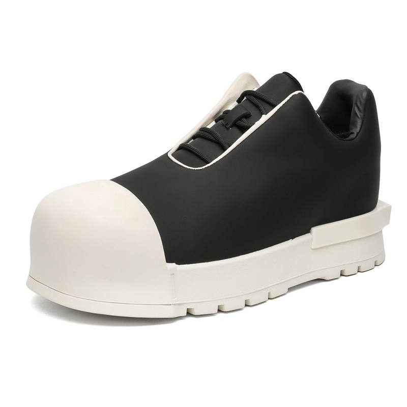 V ZERO FIVE V ZERO FIVE Microfiber Leather Low top Casual Shoes Unisex Black