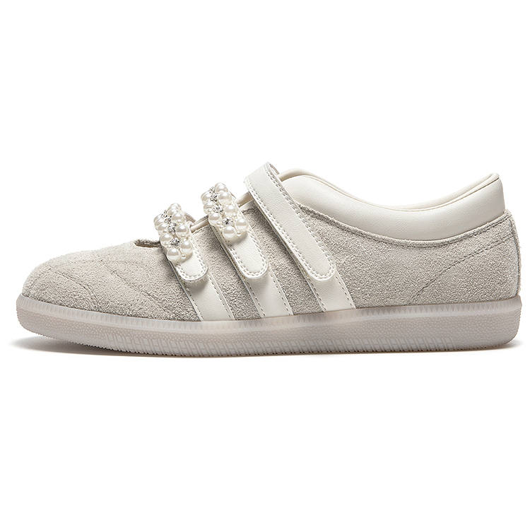 MIO Mary Jane Shoes Women's Gray/White Color