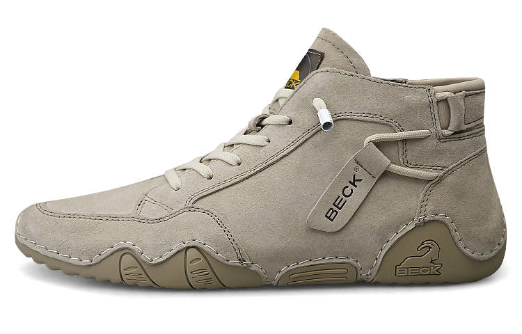 BECK Pigskin Abrasion Resistant Slip Resistant High top Casual Shoes Men's