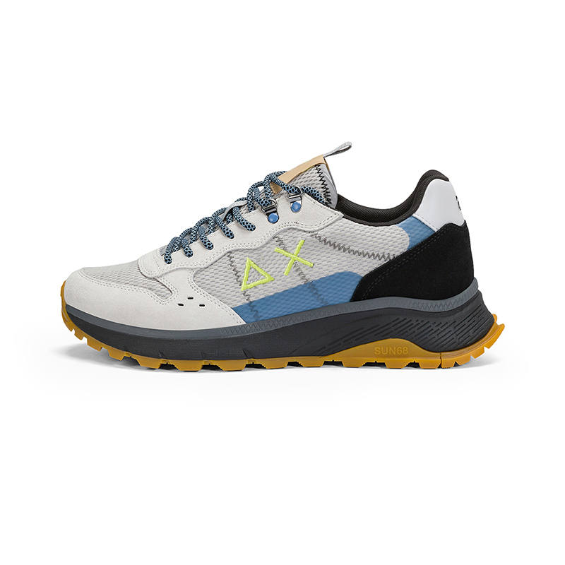 SUN68 Mesh Moisture Wicking Moisture wicking Low top Casual Shoes Men's