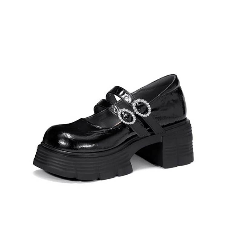JESSICA SOPHIA Synthetic Leather Mary Jane Shoes Women's
