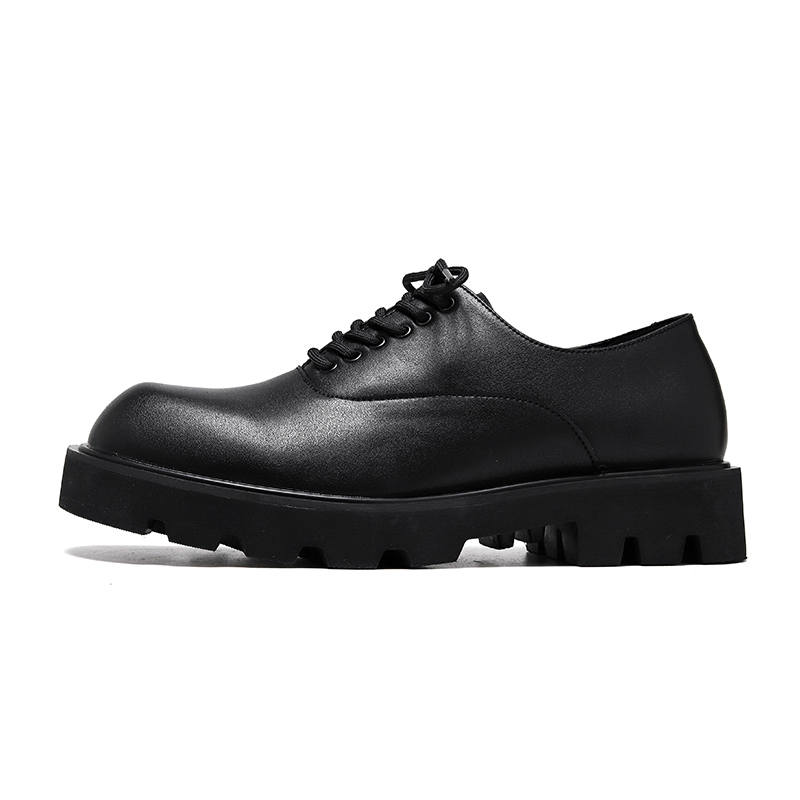 LUOMAIKE Microfiber Leather Casual Shoes Men's Black