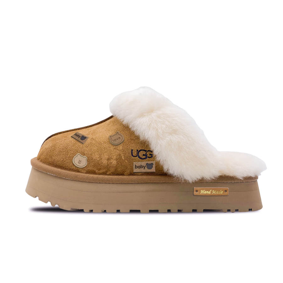 UGG UGG Slip Resistant Closed Toe Slippers Women's Chestnut Brown