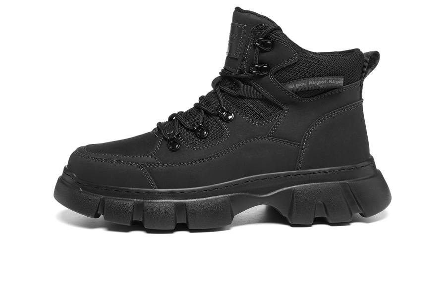 HLA HLA Combat Boots Men's Black/Yellow
