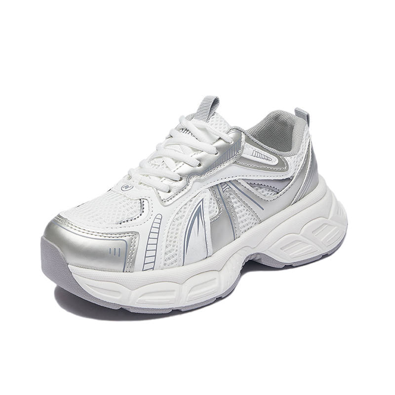MEXICAN Slip Resistant Abrasion Resistant Slip Resistant Abrasion Resistant Chunky Sneakers Women's