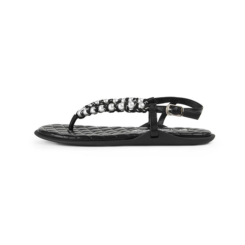 TOOMANYSHOES Accent Soft One Strap Sandals Women's