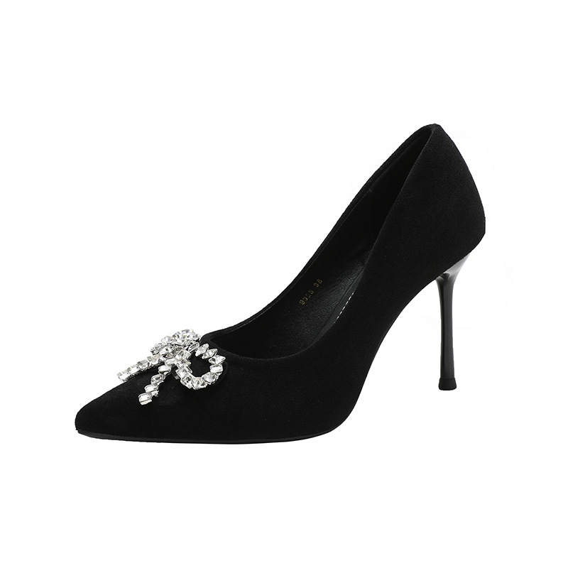 Luji Slim Heel High Heels Women's Black