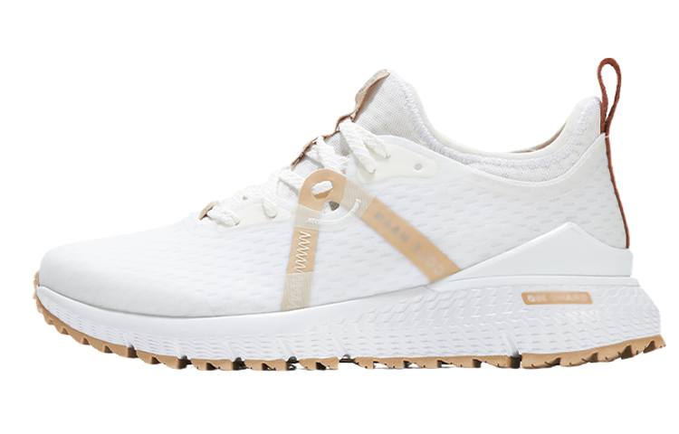 COLE HAAN UNITED ARROWS x COLE HAAN Textile, Top Grain Cow Leather Low top Sports Casual Shoes Men's White