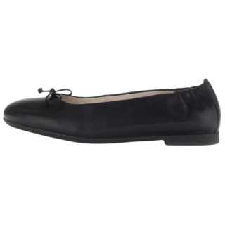 Gabor Comfort Leather Casual Shoes 1.5cm Women's Black