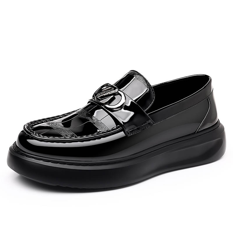 PEHL Top Grain Cow Leather Casual Shoes Men's