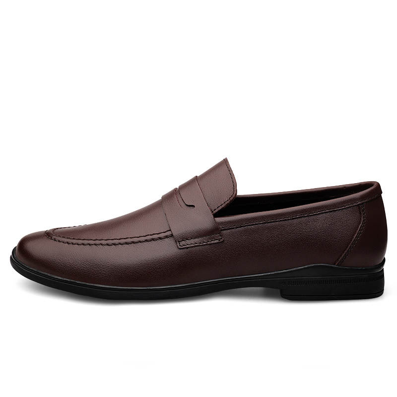 XIMO BULL Top Grain Cow Leather Casual Leather Shoes Men's