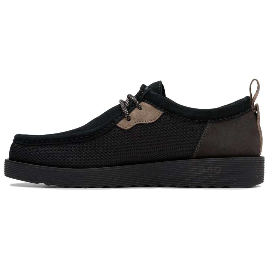 Clarks Wallabee Suede Fashion Trend Casual Shoes Men's Black