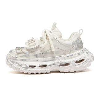 JIETEGONGYANG Breathable Lightweight Height Increasing Breathable Lightweight Height Increasing Low top Chunky Sneakers