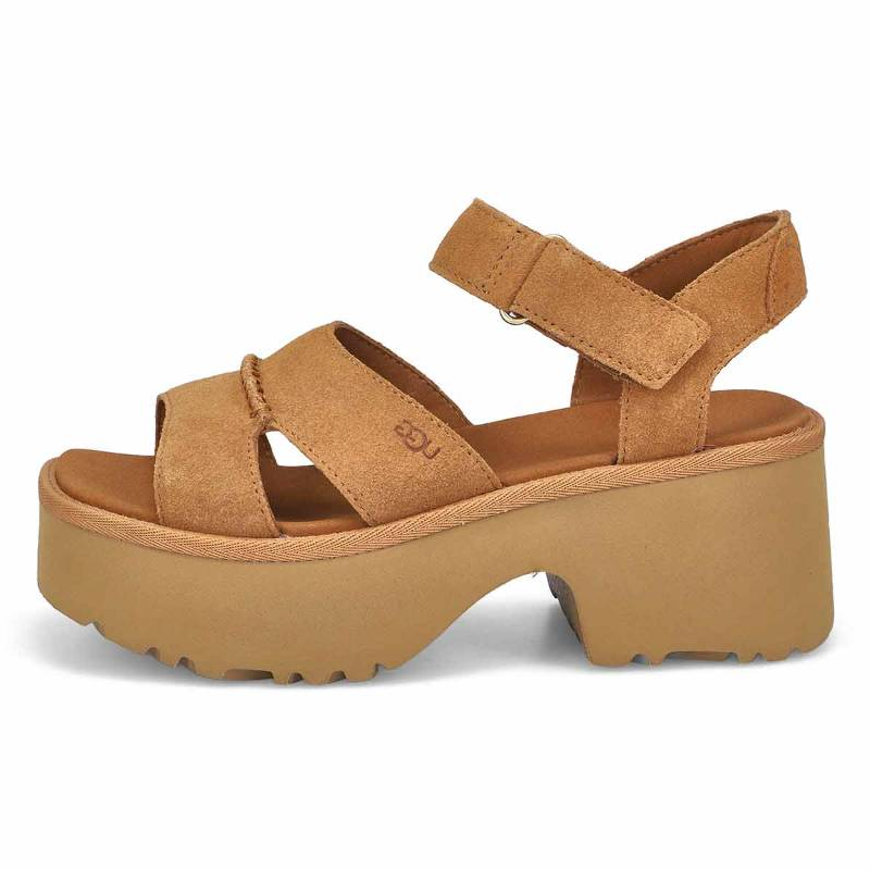 UGG UGG One Strap Sandals Women's Chestnut