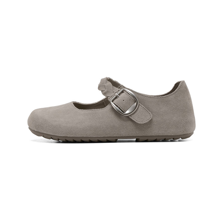 C°BANNER Cow Split Leather Mary Jane Shoes Women's