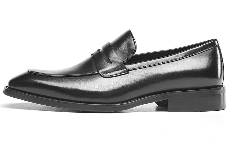 KANGNAI Dress Shoes Men's Low Top Black
