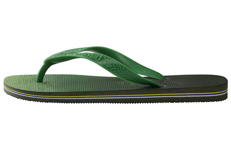Havaianas Flip Flops Unisex Green Black