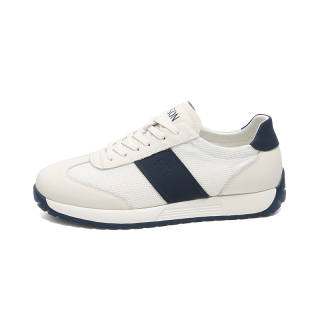 PT'SON Top Grain Cow Leather Cushioning Coverage Abrasion Resistant Lightweight Breathable Slip Resistant Low top