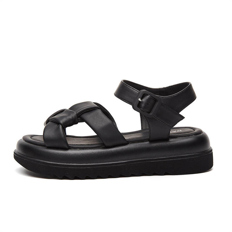 DAPHNE DAPHNE Pu One Strap Sandals 5CM Women's