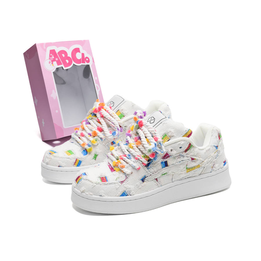 ABCIO Fabric Slip Resistant Waterproof Cushioning Slip Resistant Waterproof Cushioning Low top Skateboard Shoes Unisex