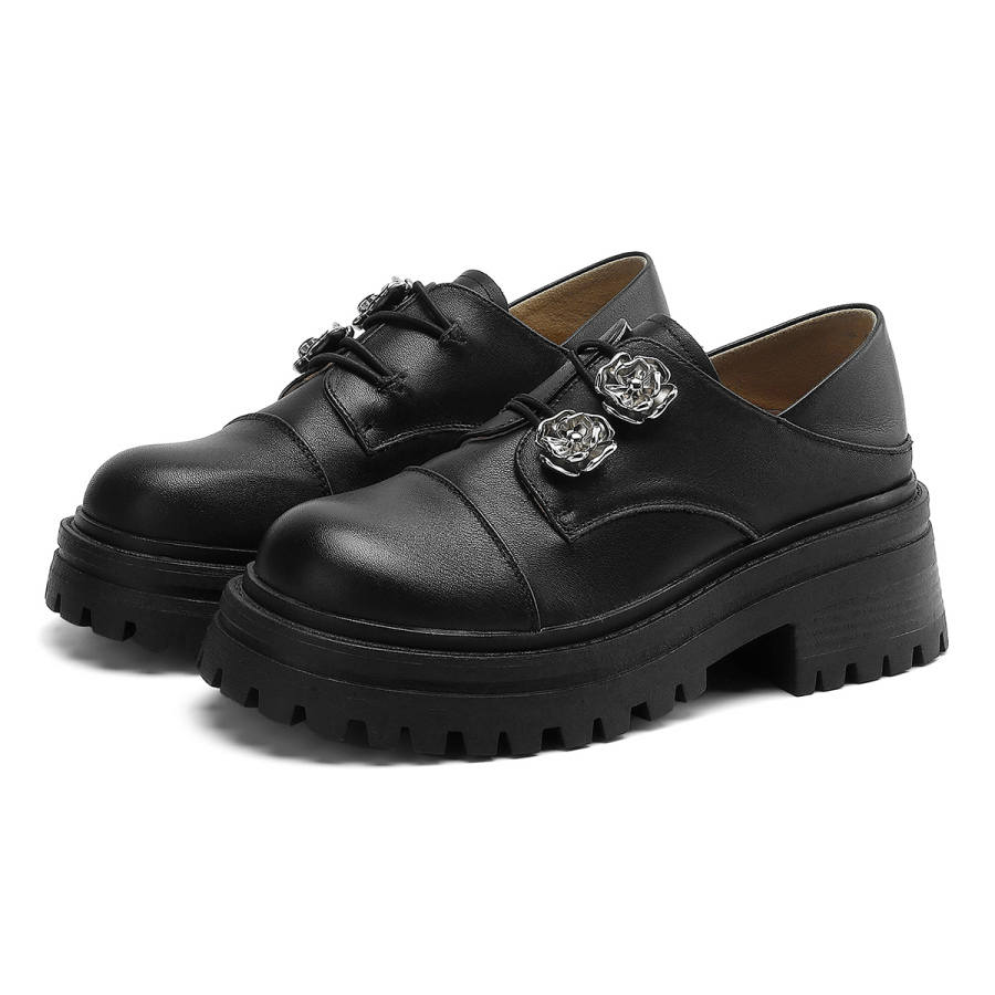 D:FUSE SCANDINAVIA D FUSE SCANDINAVIA Top Grain Cow Leather Casual Shoes Women's