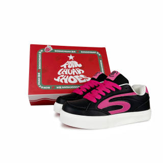 Rongchuan Low top Skateboard Shoes Unisex Spade Red