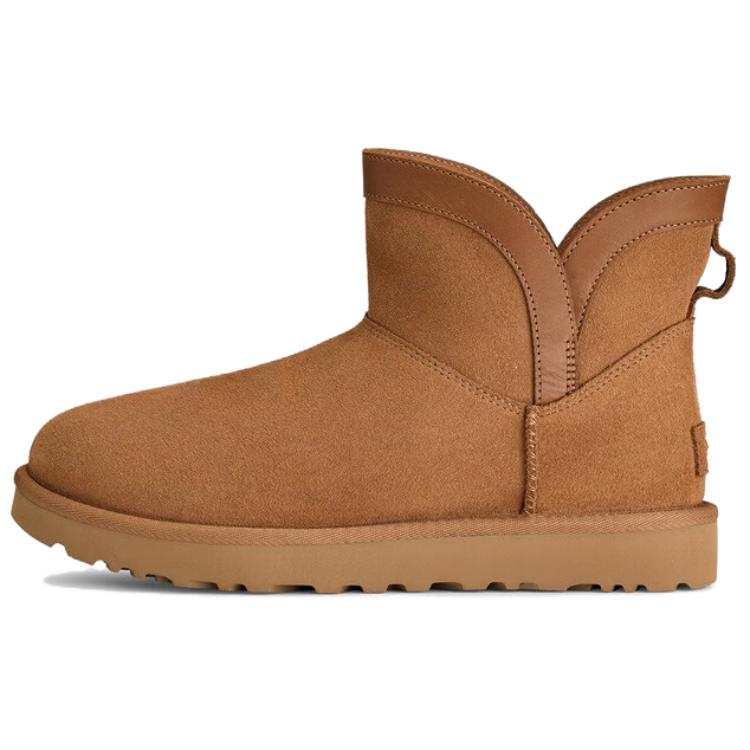 UGG UGG Classic Novelty Cow Split Leather Snow Boots Women's
