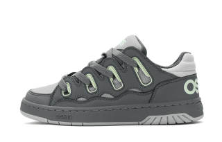 OSIRIS Low top Skateboard Shoes Unisex Gray Green