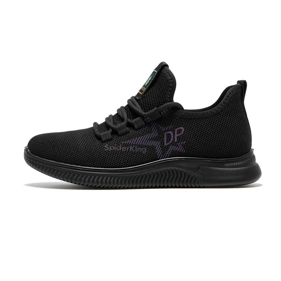 Spider King Fabric Low top Running Shoes Women's Black