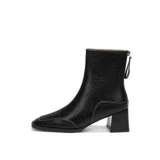 Zubumei Microfiber Leather Ankle Boots Women's